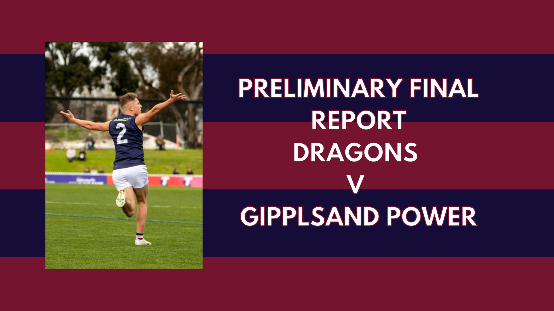 The Dragons power into the 2022 NAB League Boys Grand Final