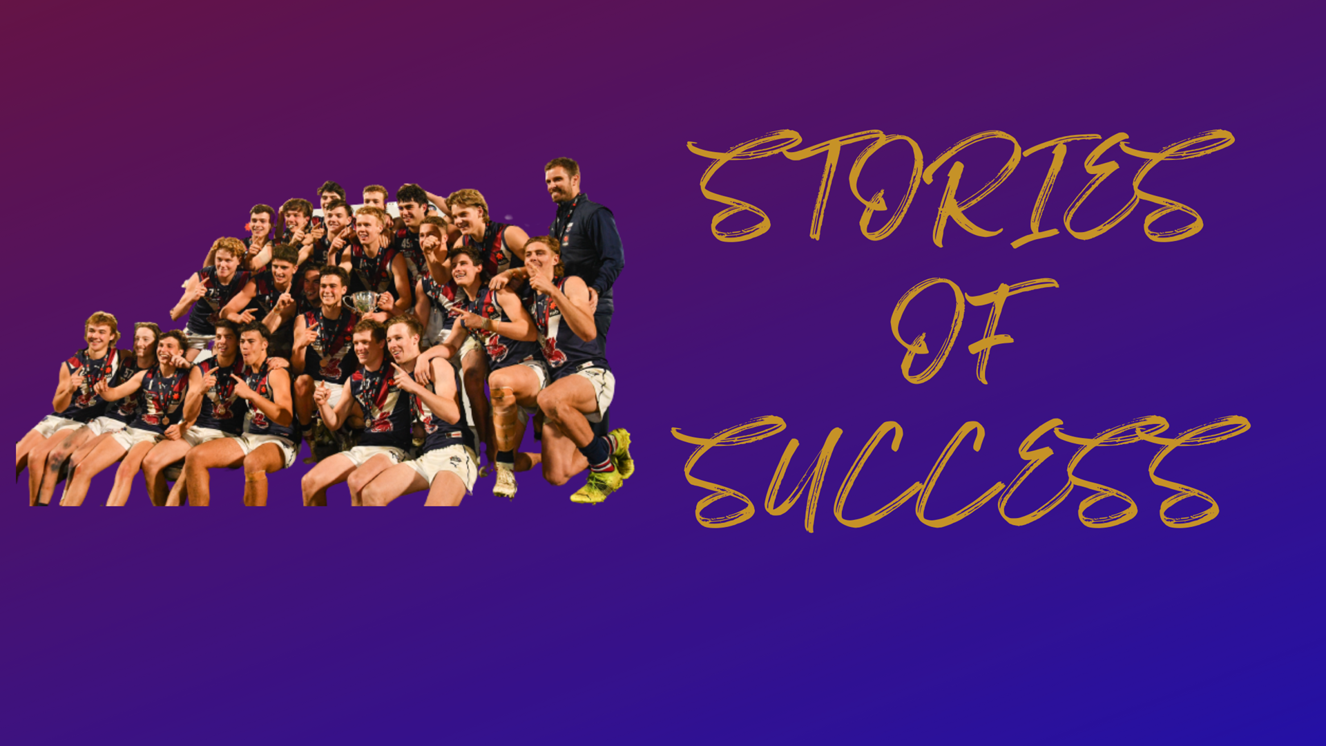 Stories of success: the Sandy Dragons premiership